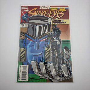 1993 Marvel Comics G.I. Joe #139 Snake Eyes & Transformers Action Comic Book